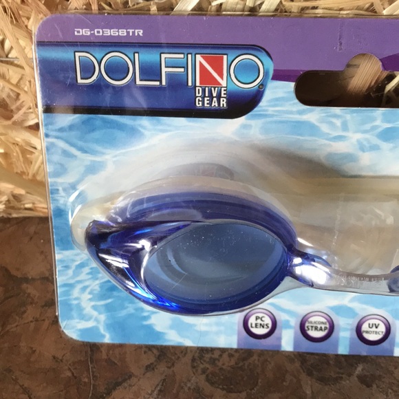 Dolfino racer’s edge dive gear swimming goggles - Picture 2 of 9